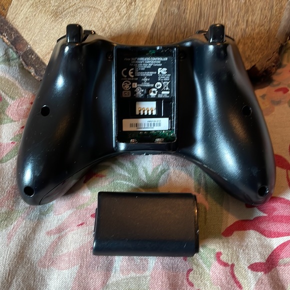 MICROSOFT 360 Wireless Remote BLACK Handheld Game Controller OEM Authentic - Picture 5 of 16